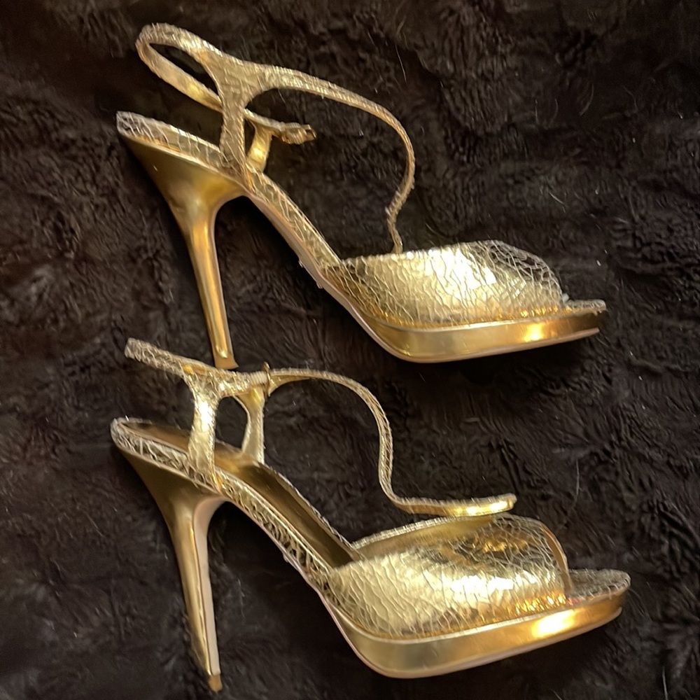 Bakers Gold Dress Shoes Gem